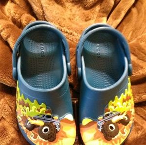 Boys size 12 Monster Truck Croc's